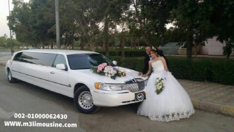 تأجير سيارة لينكولن ليموزين استرتش 9 متر في مصر - لينكولن ليموزين استرتش 9 متر للايجار بأرخص الاسعار في القاهرة