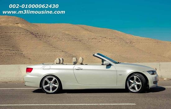 بي ام دبليو كابورليه bmw e93 ايجار سيارات للزفاف والافراح والحفلات في مصر - تاجير
