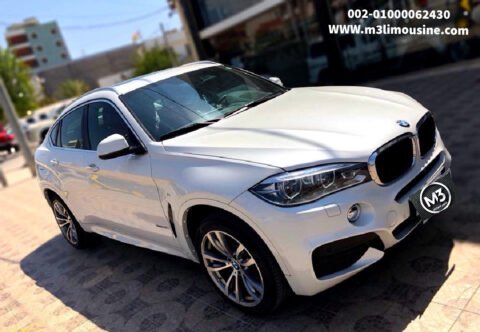 تأجير أفخم وأحدث سيارة بي ام دبليو جيب x6 دفع رباعي 4x4 في مصر - بي ام دبليو جيب x6 احدث موديل للايجار بأرخص الاسعار في القاهرة