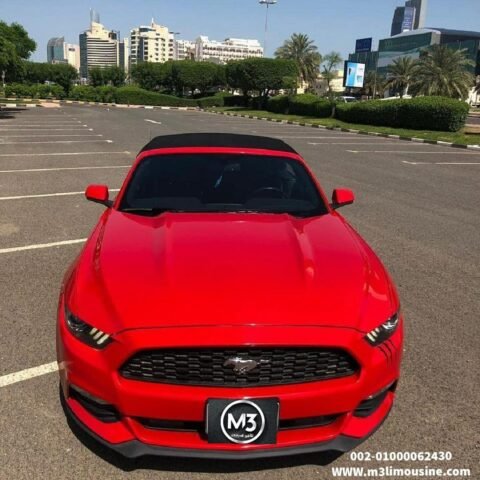 ايجار أفخم وأحدث سياره فورد موستنج كابورليه في مصر - فورد موستنج كابورليه احدث موديل للزفاف والحفلات والمناسبات للايجار بأرخص الأسعار فى القاهره