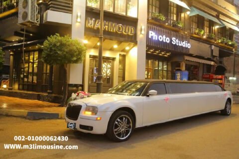 تأجير افخم سيارة كرايسلر c300 ليموزين استرتش 12 متر في مصر - كرايسلر c300 ليموزين استرتش 12 متر للايجار بأرخص الاسعار في القاهرة