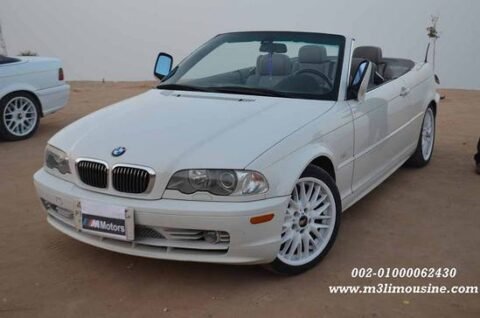 تاجير بي ام دبليو كابورليه bmw e46 - ايجار سيارات للافراح والحفلات والزفاف في مصر