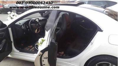 Mercedes CLA ايجار سيارات مرسيدس للزفاف والحفلات والمناسبات في مصر - تاجير