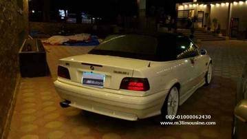 تاجير بي ام دبليو كابورليه bmw e36 - ايجار سيارات للافراح والحفلات والزفاف في مصر