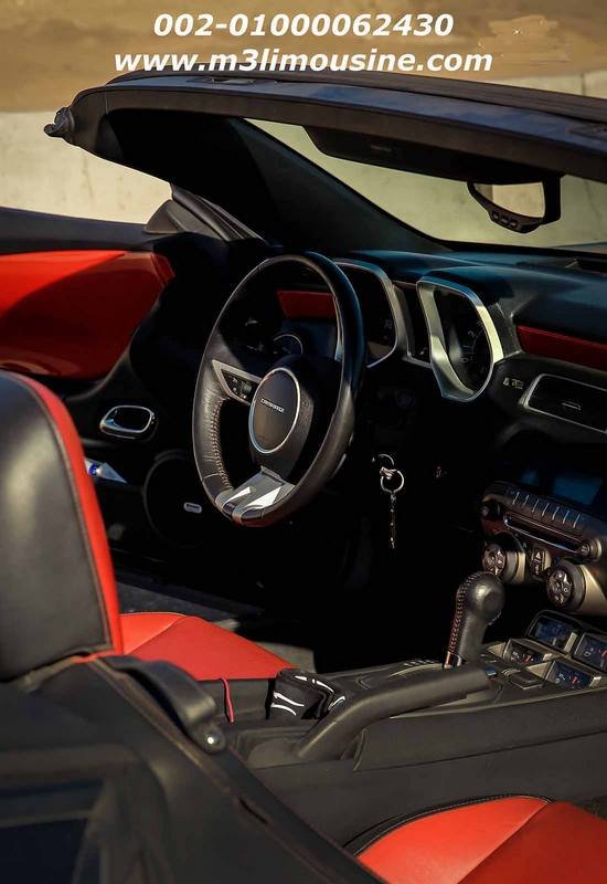 شيفروليه كامارو ss ايجار احدث واشيك سيارة للافراح والمناسبات والحفلات في مصر - تاجير كابورليه