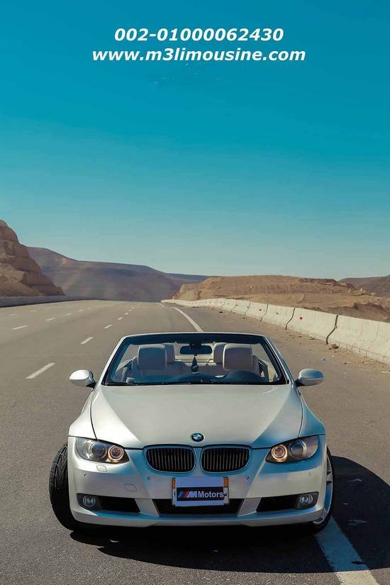 بي ام دبليو كابورليه bmw e93 ايجار سيارات للزفاف والافراح والحفلات في مصر - تاجير
