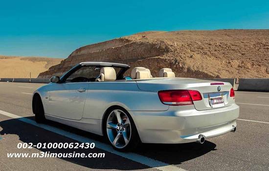 بي ام دبليو كابورليه bmw e93 ايجار سيارات للزفاف والافراح والحفلات في مصر - تاجير