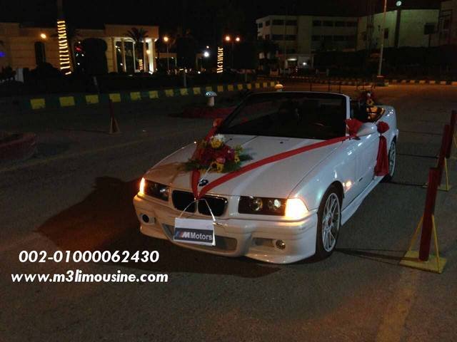 تاجير بي ام دبليو كابورليه bmw e36 - ايجار سيارات للافراح والحفلات والزفاف في مصر