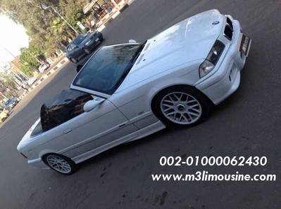 تاجير بي ام دبليو كابورليه bmw e36 - ايجار سيارات للافراح والحفلات والزفاف في مصر