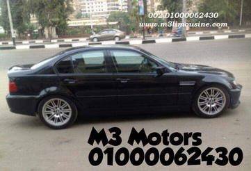 BMW E46 330i - ايجار سيارات بي ام دبليو للزفاف والحفلات والمناسبات في مصر