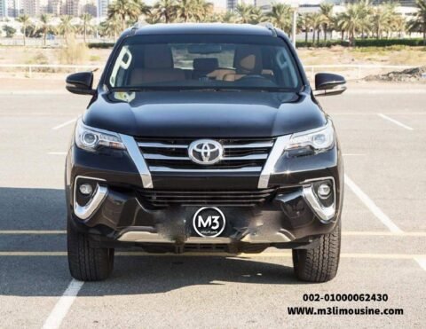 تأجير احدث سيارة تويوتا فورتشنر فان عائلى  دفع رباعي 4x4 في مصر - تويوتا فورتشنر احدث موديل للايجار بأرخص الاسعار في القاهرة