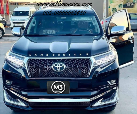 تأجير احدث سيارة تويوتا برادو فان عائلى  دفع رباعي 4x4 في مصر - تويوتا برادو احدث موديل للايجار بأرخص الاسعار في القاهرة